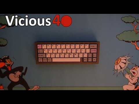 Cannon Keys Vicious 40 | Best Budget 40 Keyboard Sound Test C3 Equalz X TKC Banana Splits