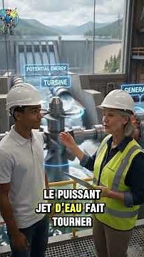 🌊⚡ Comment une simple chute d'eau peut-elle alimenter des milliers de maisons en électricité ?
