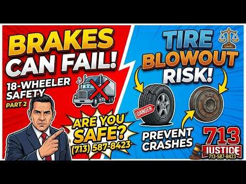 Truck Inspection Pt. 2: Identifying Brake & Tire Defects | 713 Justice 🚛🛑