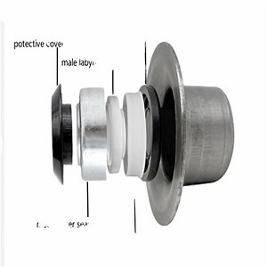 [Hot Item] Idler Roller Beairng Housing 89mm Steel Roller Pipe Bearing Cap