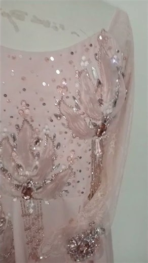Fustan Pink Full Kristal