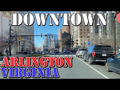 Arlington - Virginia - 4K Downtown Drive