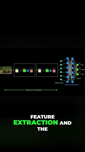How CNN Extracts Features & Classifies Images #cnn #artificialintelligence
