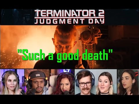 "Don't mess with mama" | TERMINATOR 2 | T1000 vs T800 | First time Reaction Mashup T1000 death scene