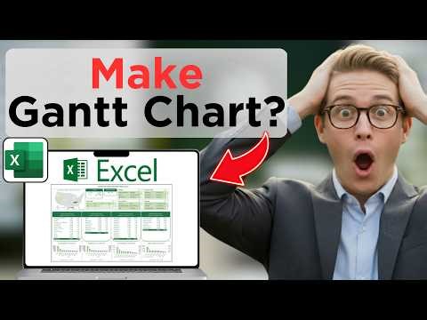 How To Make A Gantt Chart Using Excel (Easy Guide)