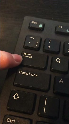 How to use the Tabs button on Keyboard #shorts