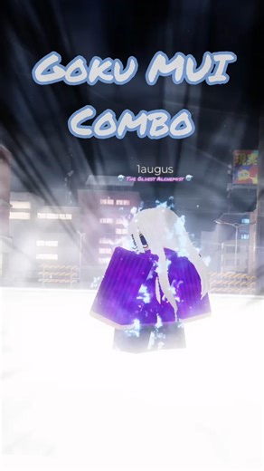 GOKU MUI COMBO!!! [Project Baki 4] #roblox #anime #dragonball #dragonballz #dbz