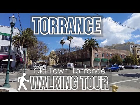 💈 Old Town Torrance Walking Tour 4K