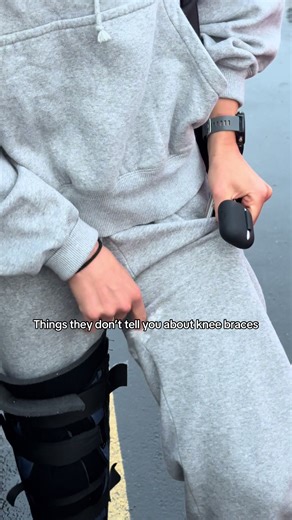 Comment for @Nike to gift me a new pair of sweats. I am 1.5 weeks out of knee surgery #kneesurgery #recovery #nike #fyp #postsurgery