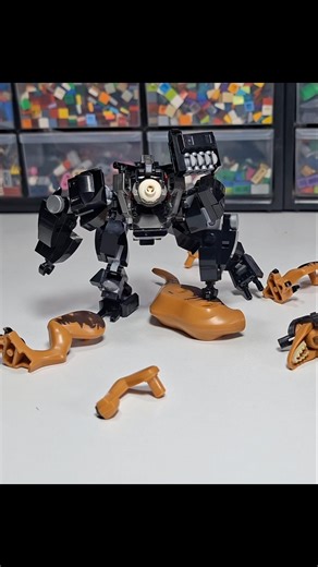 ¡No te basto con Rebecca, Adam Smasher?! #lego #legomoc #humor #toys #shorts #viral #cyberpunk2077