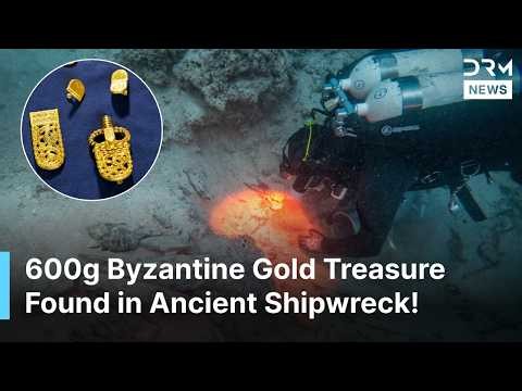 Ancient Byzantine Shipwreck Reveals Massive Gold Treasure Off Croatia | 7th Century Discovery | AJ1Z