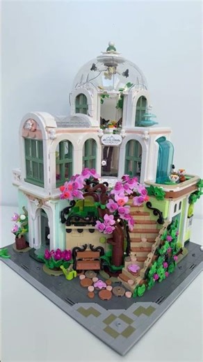 Ankündigung Review Corner Botanical Garden #rebrickable MOC-213370 #lego #legomoc #legobotanicals