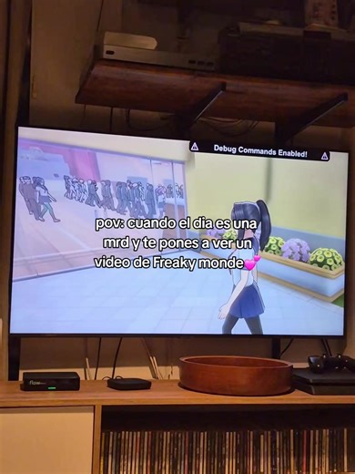 Te amo @Freaky Monde siempre me alegras El dia🫰 #yanderesimulator #parati #viraltiktok #xzybca #paratii