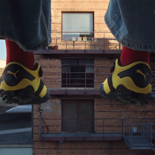 Spikes on. Mood set. Mostro in yellow is here. 💛 #PUMAMostro Out now in-store and PUMA.com | PUMA