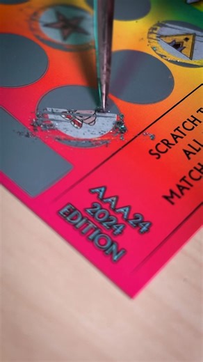 It's the A24 2024 Scratch Off Event. Sign up for a AAA24 membership to play, with Grand Prizes like a visit to an upcoming movie set, a $2424 gift card to the A24 shop, and much more. | A24