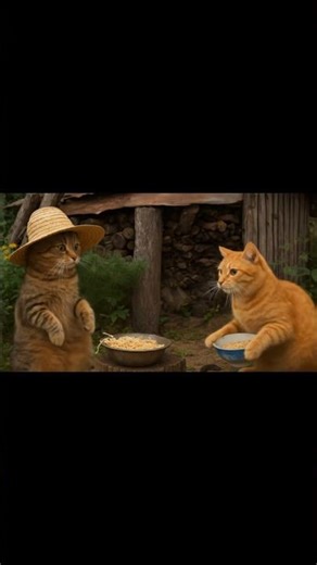 A gray cat dad Graton`s adventure(2) #cat #funny #animation