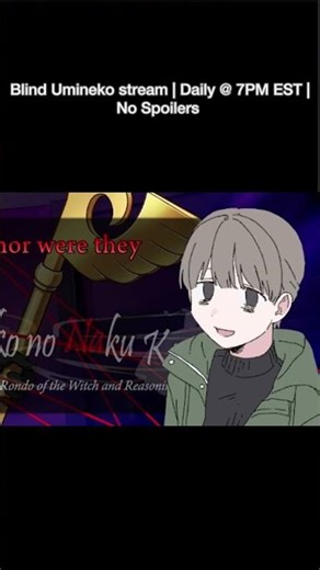 Who Could Possible Do This??? 😓#umineko #visualnovel #blindplaythrough #mysterygame #storybasedgame