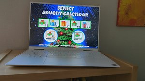 And... we're off! Download the free SENict Advent Calendar for switch, touch, mouse and eye gaze here. https://www.ianbean.co.uk/adventdload/ | Senict