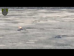 Two Russian Tanks hit By Ukrainian #javelin | One Tank Explodes with Turret Toss | Second Cooks Off