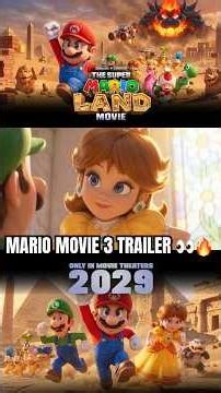 THE SUPER MARIO LAND MOVIE (2028) | TRAILER (MARIO MOVIE 3)🔥👀 #nintendo