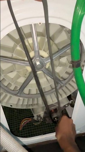 washing machine belt change #washingmachine #washingmachinerepair #electronic #washingmachinetips