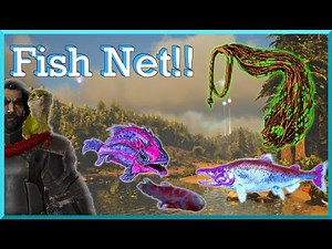 How to use The Fish net on Ark Survival Evolved