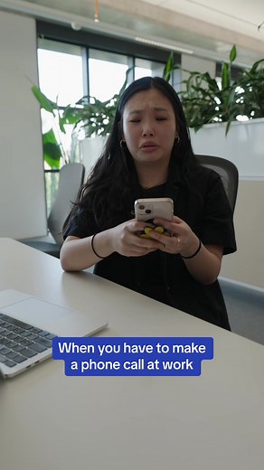 Funny Work Humor: When You Have to Make a Phone Call at Work