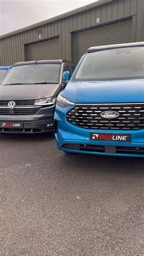 Redline Campers | VW & Ford Campervan Conversions on Instagram: "Whether you’re dedicated to the Vdub or you’re a fanatic of Ford, we’ve got you covered… At Redline Campers, we give you options when it comes to your campervan! Choose from the VW T6/T6.1 if you’re interested in our Sport, Sport +, Sport XS, or Classic models, or the New VW Transporter (T7), Ford Tourneo Custom, or Ford Transit Custom if you’re after our Sport GT or Sport GT XS models. Whilst if the Trekker takes your fancy, you g