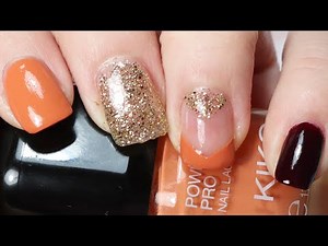 Simple and ELEGANT Autumn Nails! Easy Nail Art for Fall / Nail Art for BEGINNERS /