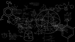Fly Through Formulas motion graphics clip features different formulas, diagrams, models, and graphs coming towards the viewer. Available in 4K resolution.