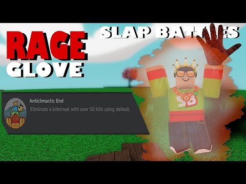 NEW Rage Glove in Slap Battles - HOW TO GET IT