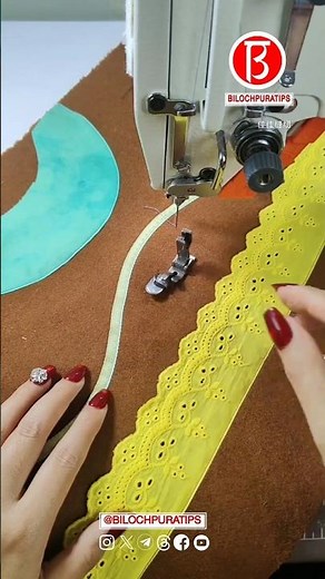 Sewing Tools And Tutorial Anti-iron automatic folding presser foot