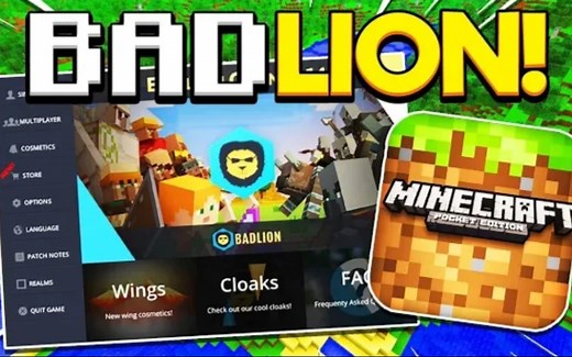 我的世界pe版 badlion客户端?