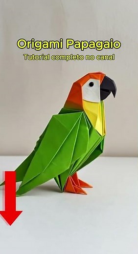 Como Fazer Papagaio de Papel Facilmente #diy #craft