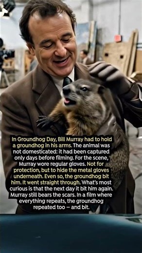 The Day the Groundhog Bit Bill Murray Twice