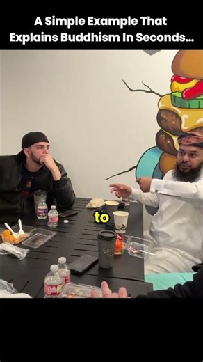 A simple example that explains Buddhism in seconds…