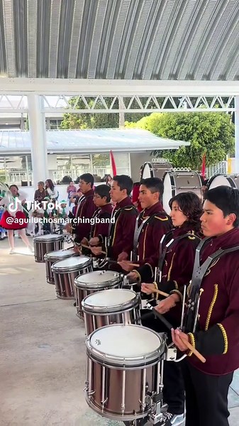 Exciting Drum Solo by Aguiluchos Marching Band