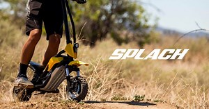 The fun-looking Transformer is a small electric dirt 'bike' that fits in a trunk (and in your budget)