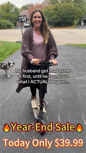 ⚡ Looking for a faster, smoother way to get around town? Meet the 350W Electric Scooter — built for speed, style, and everyday convenience. Cruise at up to 19 MPH, enjoy a 12-mile range, and glide effortlessly on 8.5” honeycomb solid tires — no flats, no worries! 🚦 Dual braking system for safety 📱 App control to track rides & speed 🛴 Foldable design for easy carry and storage Perfect for school, commuting, or weekend rides — this scooter makes every trip fun and effortless. 🛒 Hop on and ride