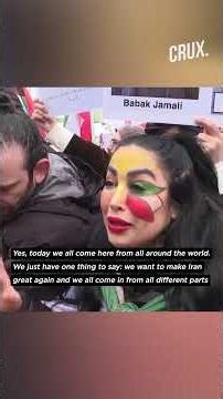 250,000 Rally In Munich Against Iran’s Regime As Pahlavi Urges ‘Global Day Of Action’