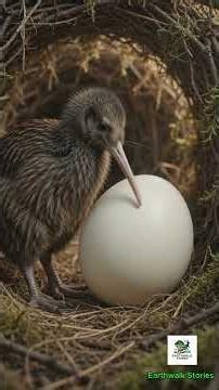 The Secret Life of the Kiwi New Zealand's Flightless Wonder | Cinematic Wildlife #wildlife #nature