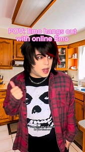 POV: Emo hangs out with online Emo #emo #y2k #emoboy #emohair #emoaesthetic #hottopic #y2kaesthetic #2010s #goth #alternative | Nevermind Tyler