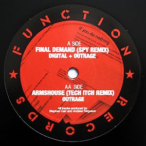 Digital   Outrage - Final Demand (SPY Remix) / Armshouse (Tech Itch Remix)