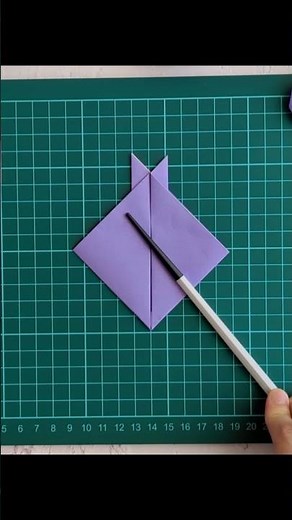 Origami Rabbit Face | Easy Paper Animal Tutorial #diy #papercraftsandcreations