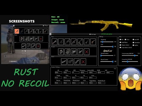 RUST NO RECOIL SCRIPT UNDETECTED 2022 / MACRO