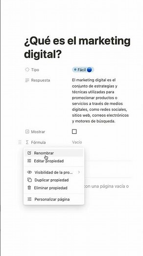 ⚡️ Cómo crear Flash cards con Notion 🧠