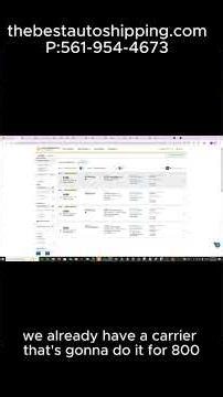 “Today’s Load Board Prices 🔍 | Real Auto Transport Rates #autotransport #autoshipping #automobile