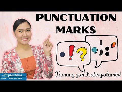 PUNCTUATION MARKS ‖ Use punctuations correctly ‖ Learn English with Teacher Aubrey