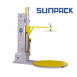 [Hot Item] Fully Automatic Industrial Shrink Press Stretch Pallet Wrapping Machine Film Wrap Packing Machine