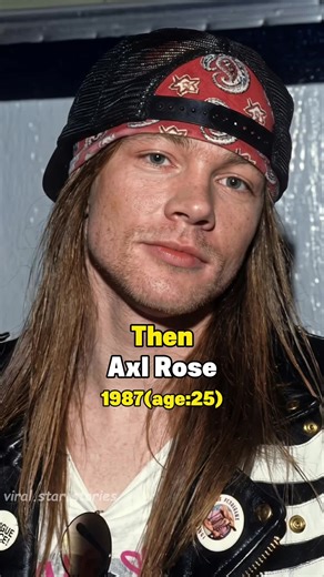 Guns N' Roses Members Then and Now#gunsnroses🌹🔫 #axlrose #slash #lzzystradlin #duffmckagan